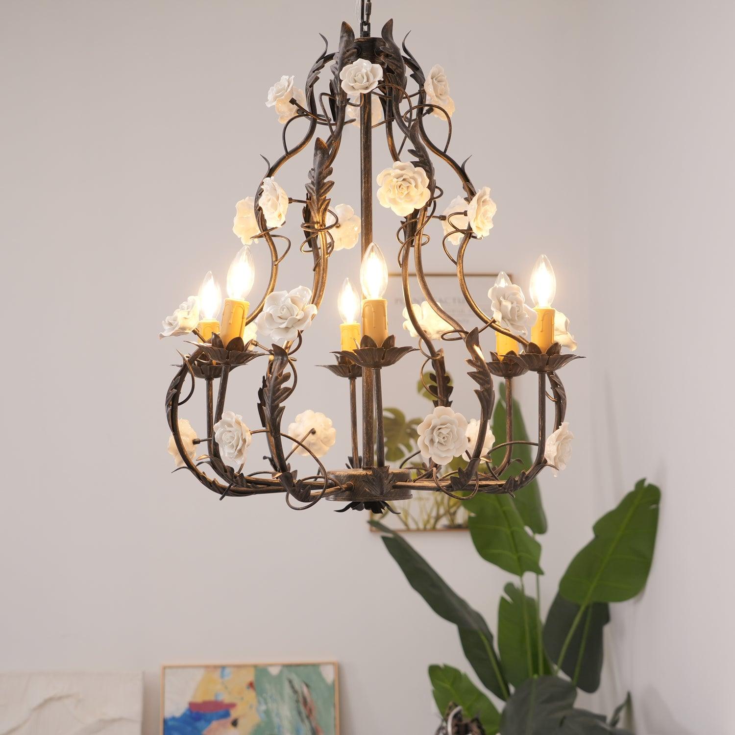 Judy Luxury Chandelier-Neutral Decor