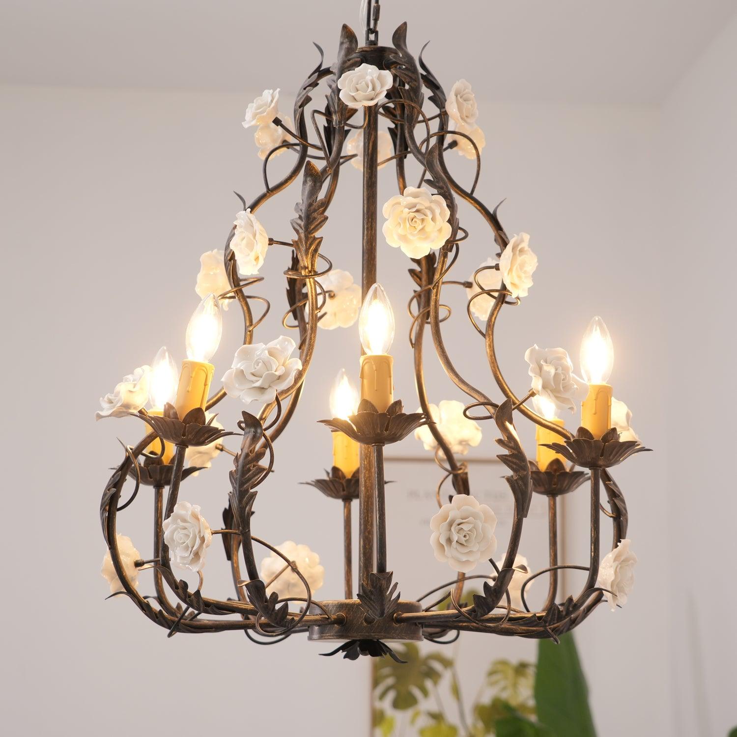 Judy Luxury Chandelier-Neutral Decor