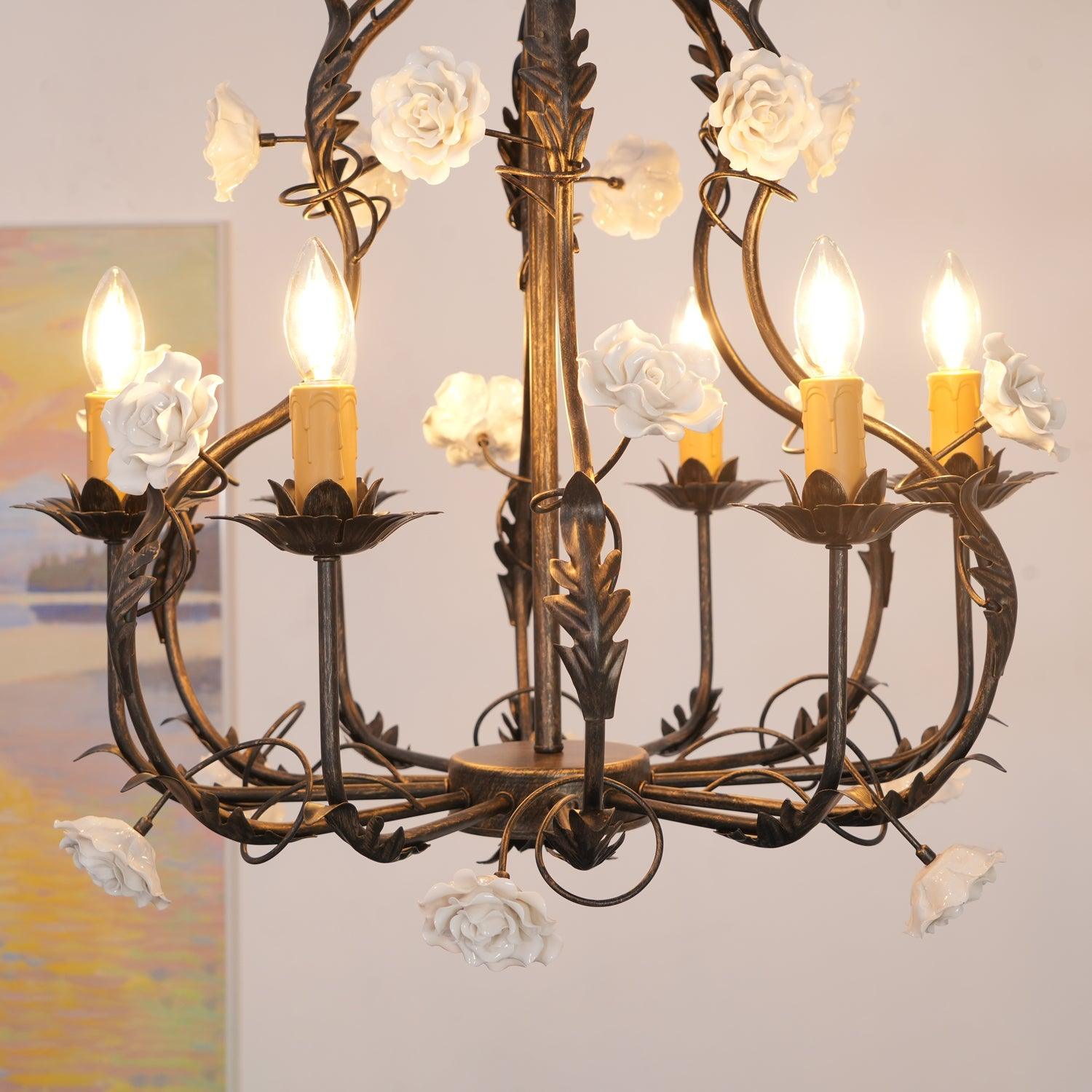 Judy Luxury Chandelier-Neutral Decor