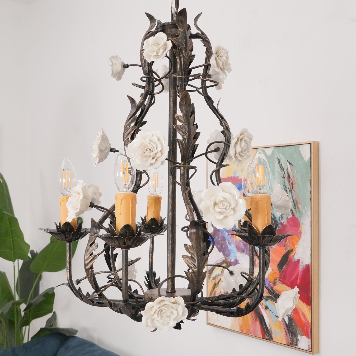 Judy Luxury Chandelier-Neutral Decor