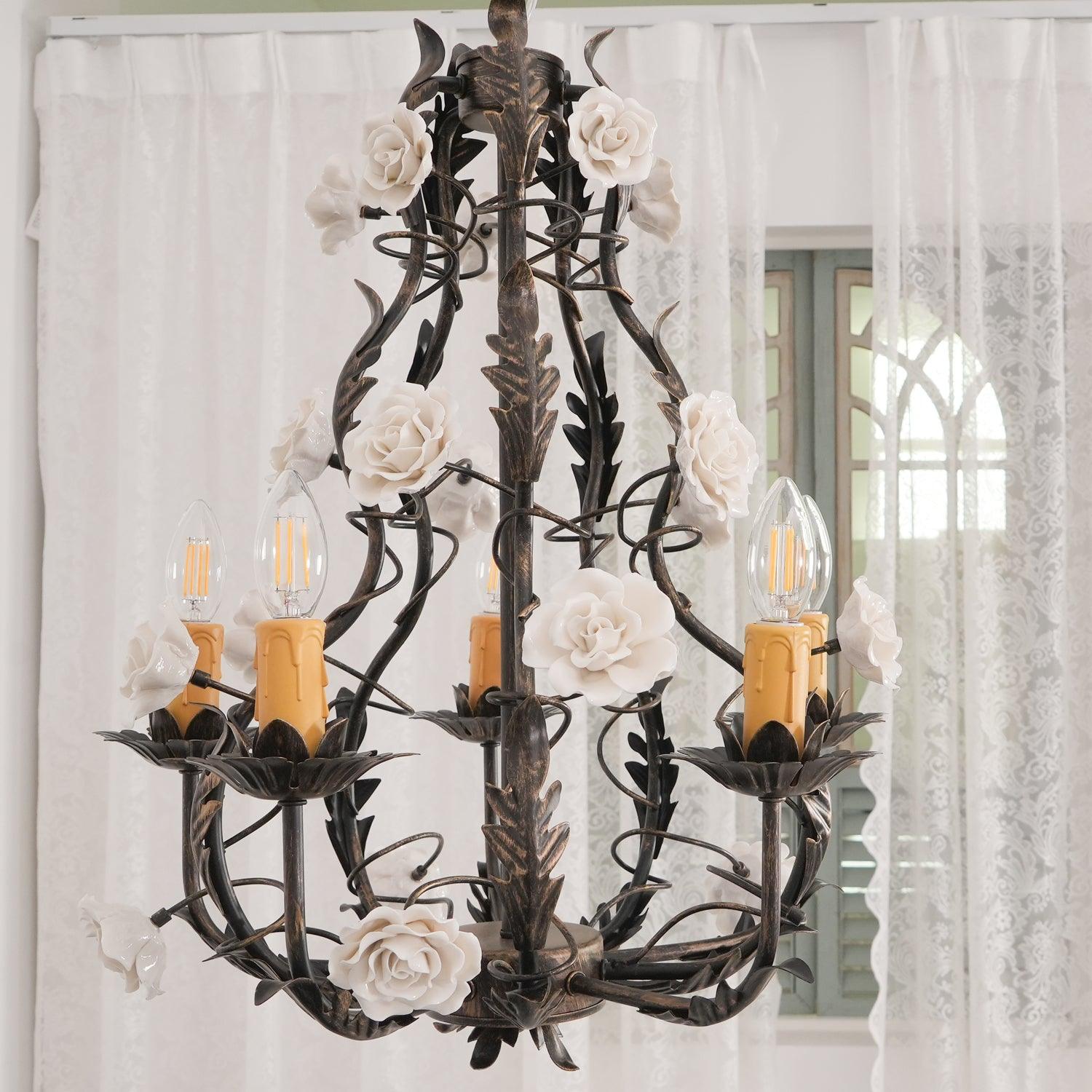 Judy Luxury Chandelier-Neutral Decor