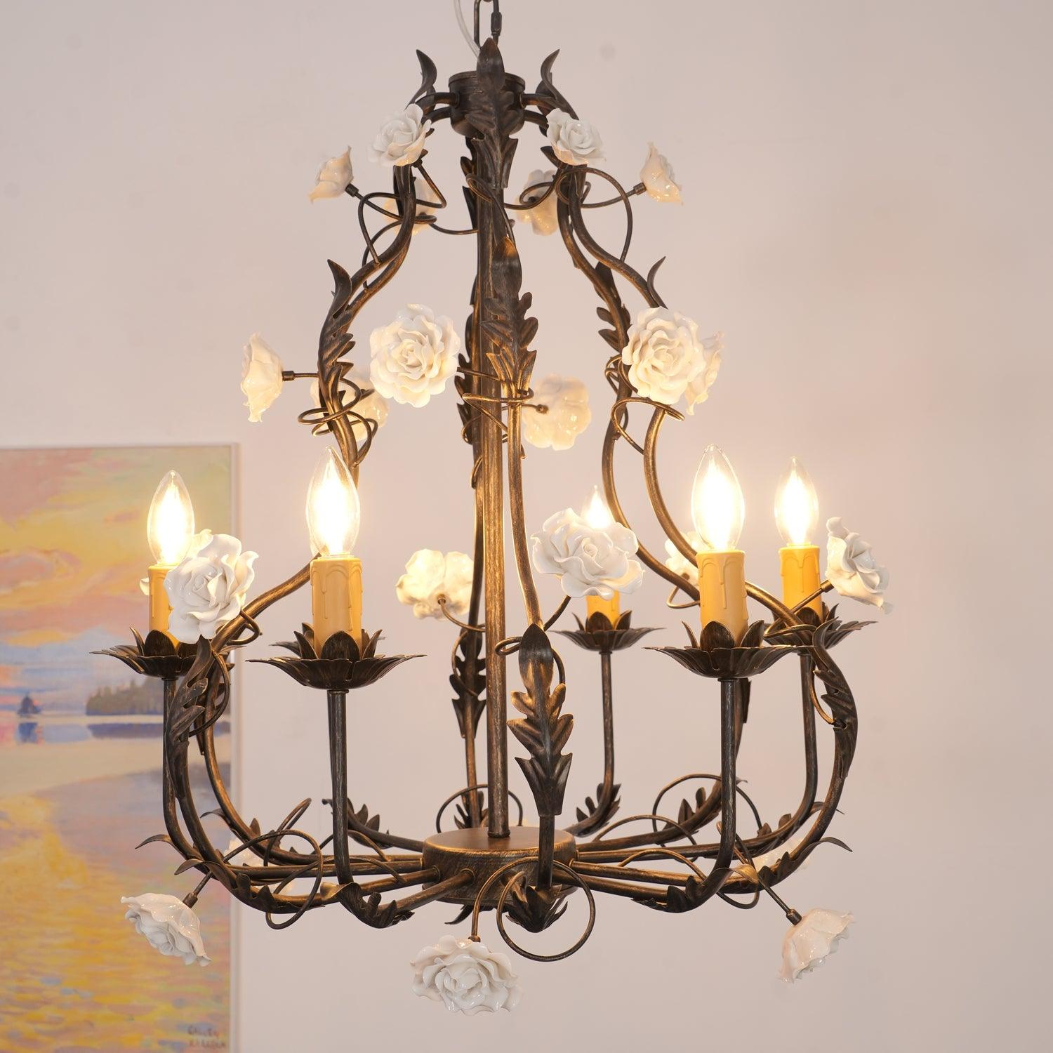 Judy Luxury Chandelier-Neutral Decor
