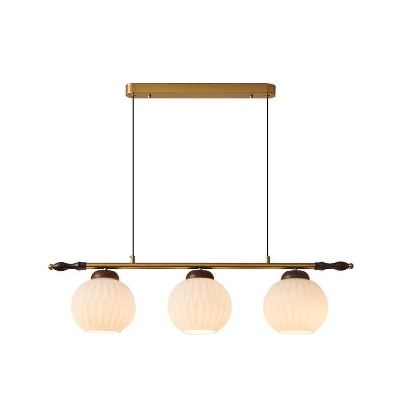 Huna Vintage Glass Pendant Light-Neutral Decor