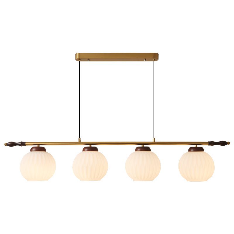 Huna Vintage Glass Pendant Light-Neutral Decor