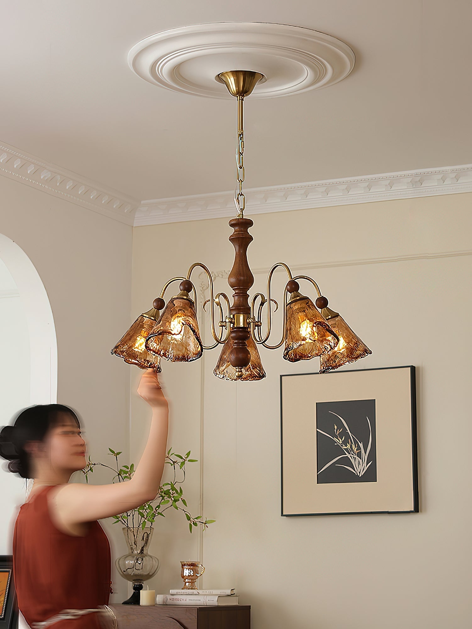 Eslite Chandelier-Neutral Decor
