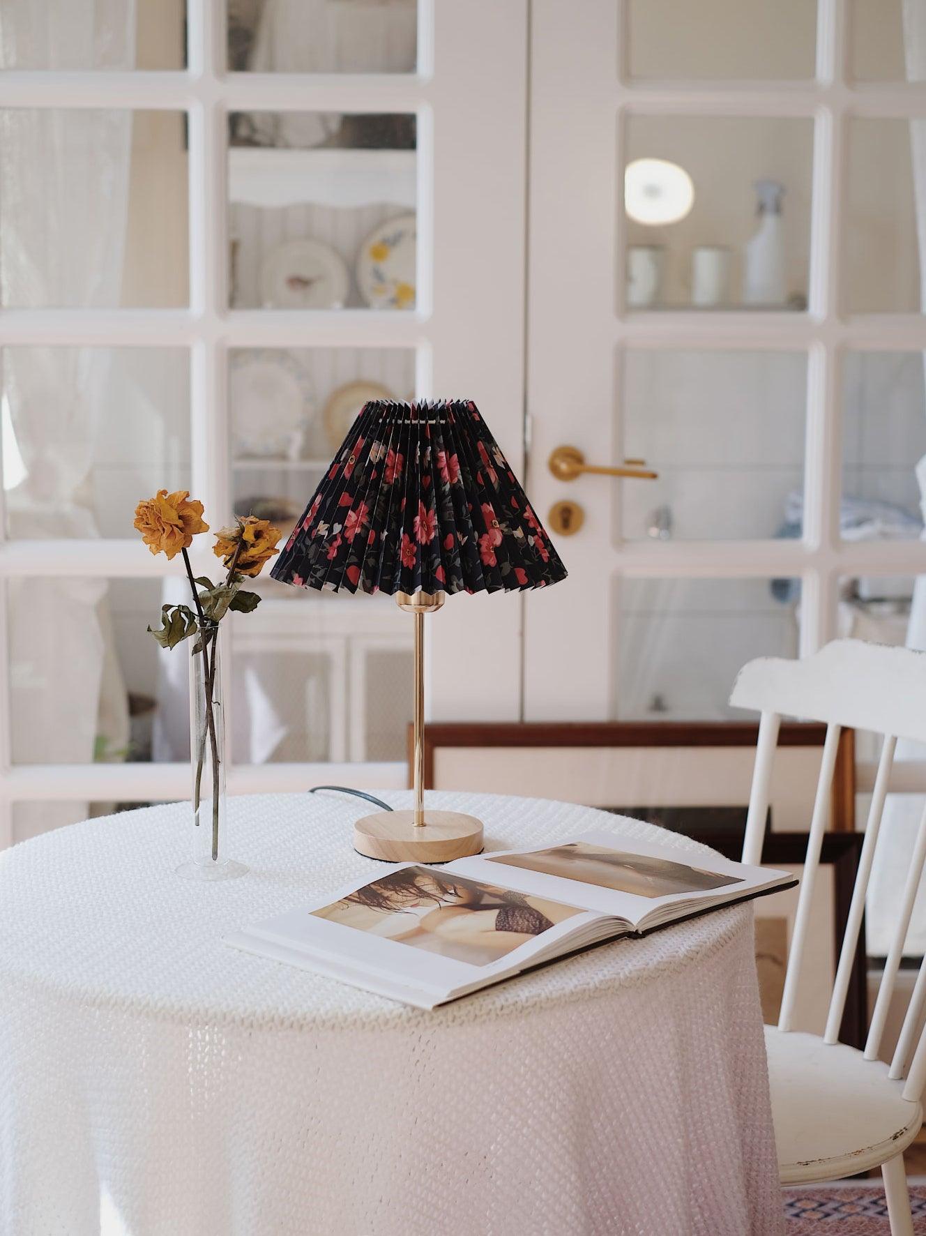 Zevelyra Fabric Table Lamp-Neutral Decor