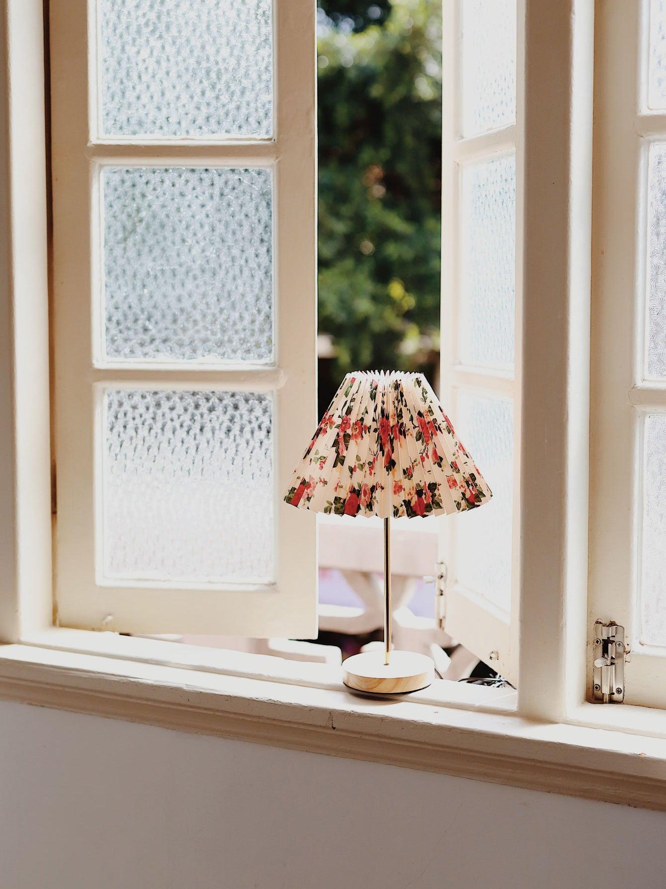 Zevelyra Fabric Table Lamp-Neutral Decor