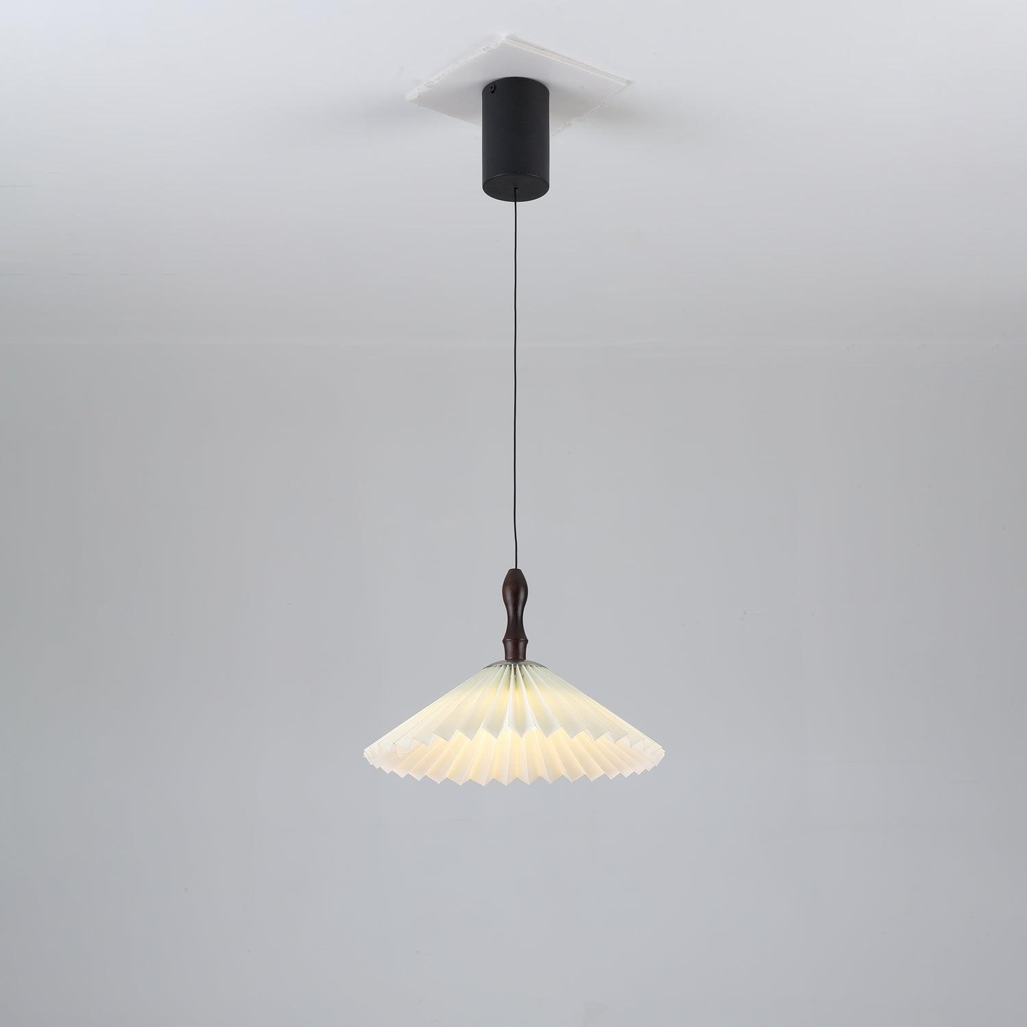 Petal Fashion Wood Pendant Lamp-Neutral Decor