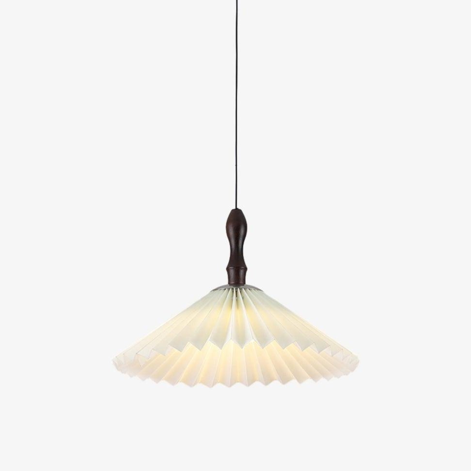 Petal Fashion Wood Pendant Lamp-Neutral Decor