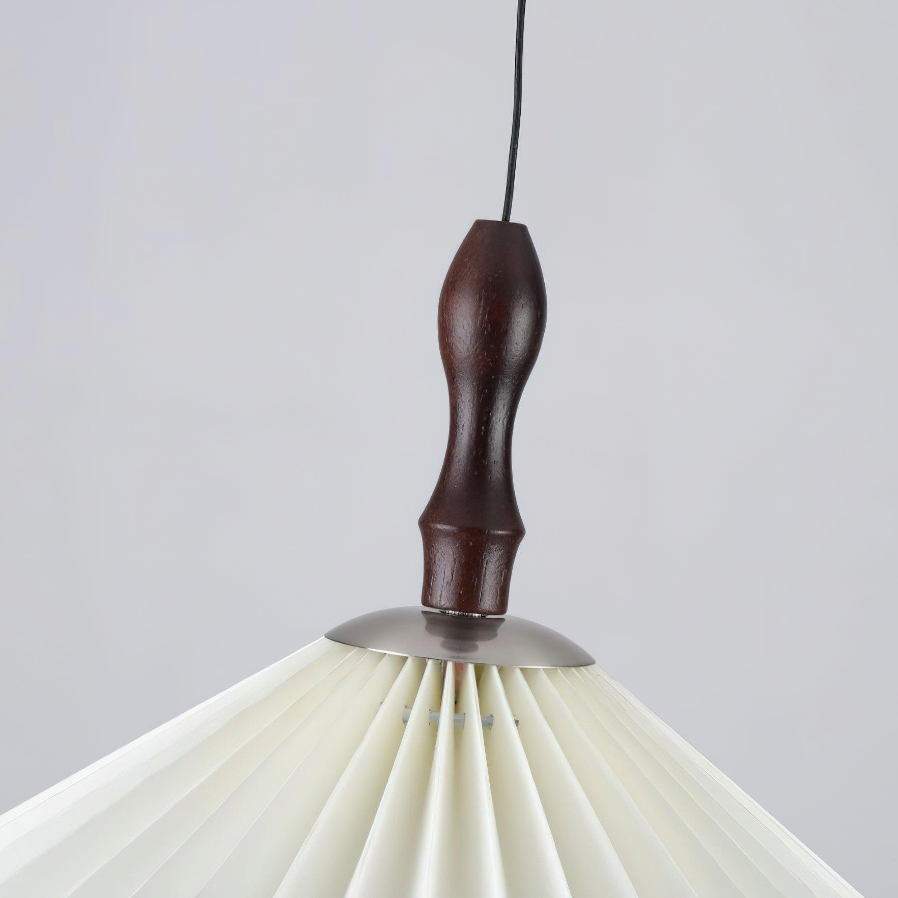 Petal Fashion Wood Pendant Lamp-Neutral Decor