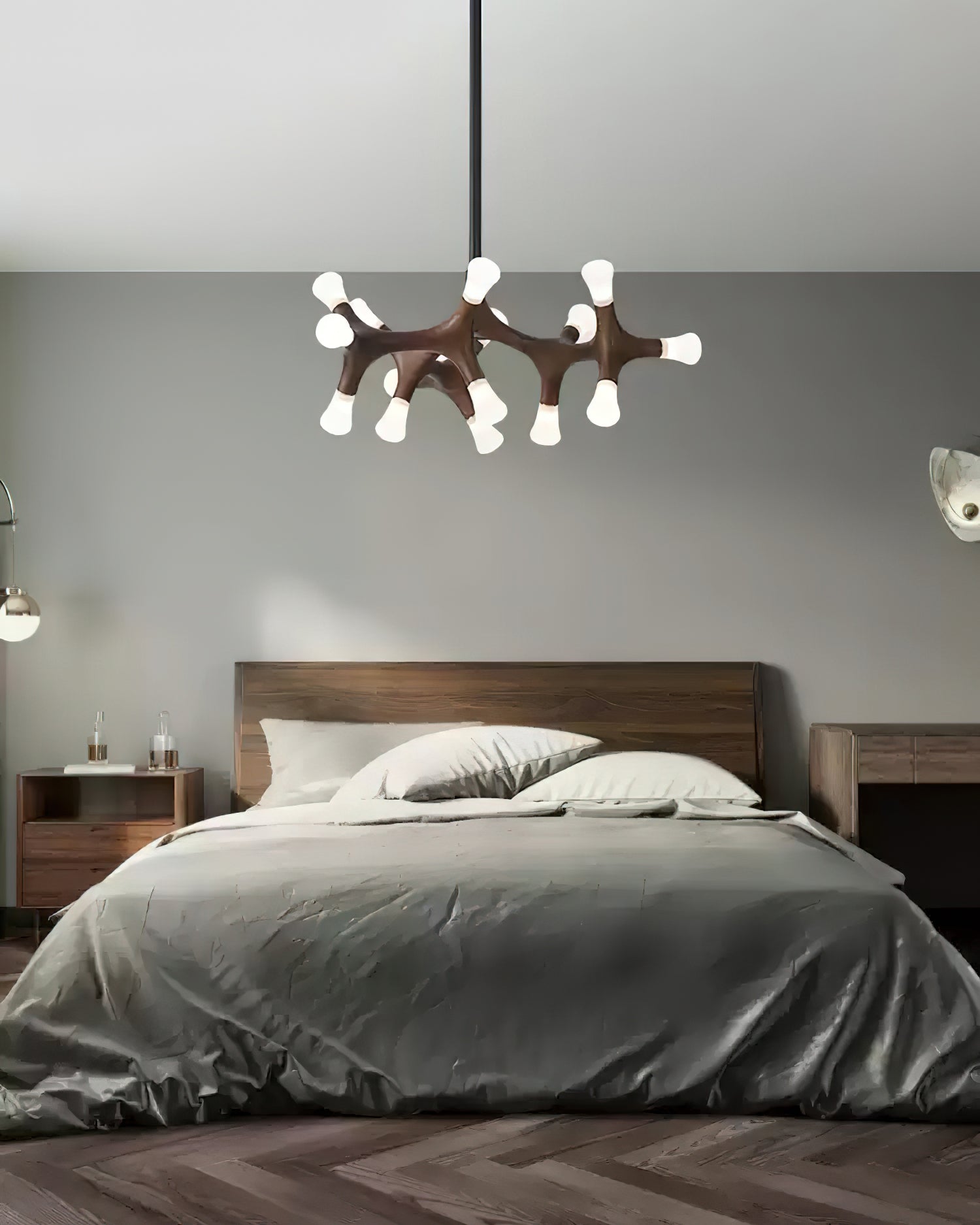 Mynorila Branch-Design Wood Pendant Light-Neutral Decor