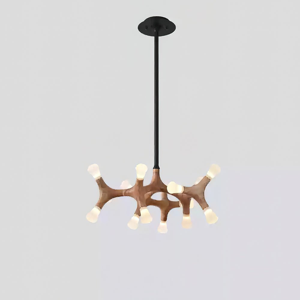 Mynorila Branch-Design Wood Pendant Light-Neutral Decor