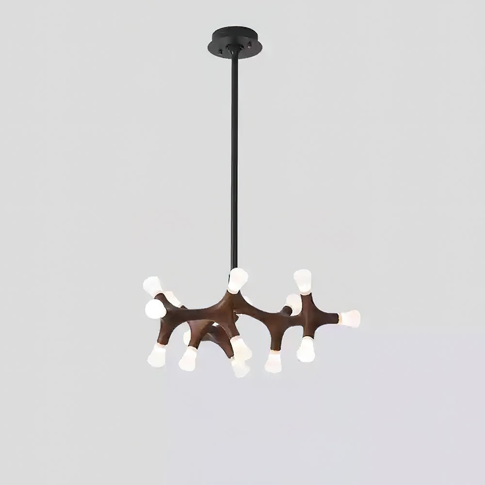 Mynorila Branch-Design Wood Pendant Light-Neutral Decor