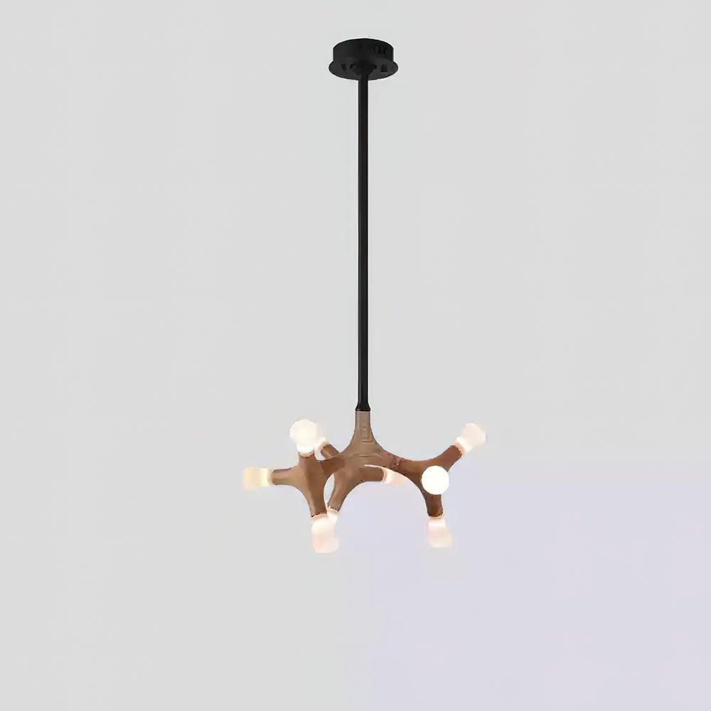 Mynorila Branch-Design Wood Pendant Light-Neutral Decor