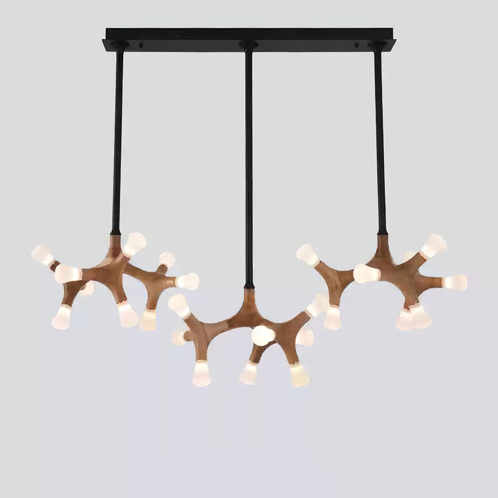 Mynorila Branch-Design Wood Pendant Light-Neutral Decor