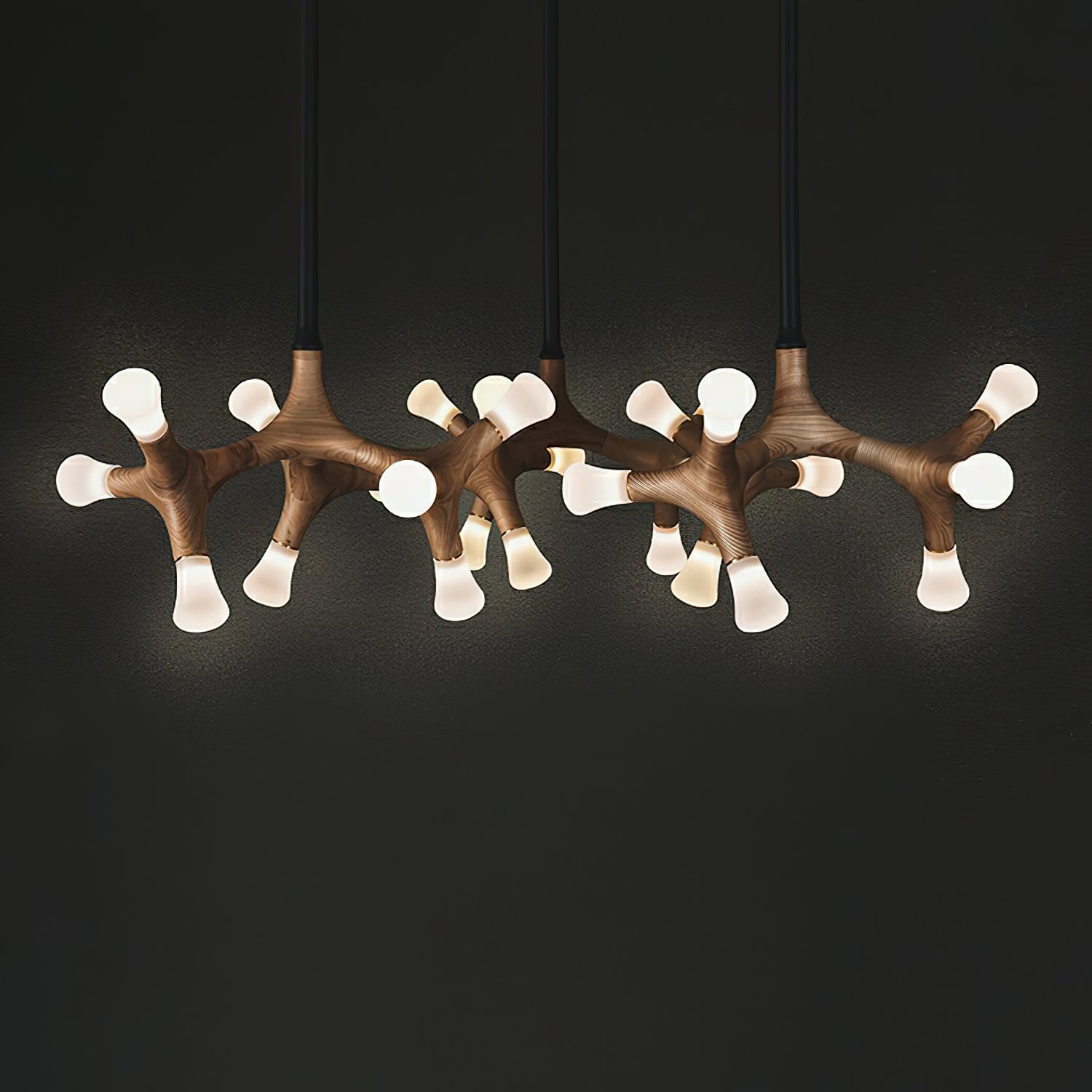 Mynorila Branch-Design Wood Pendant Light-Neutral Decor
