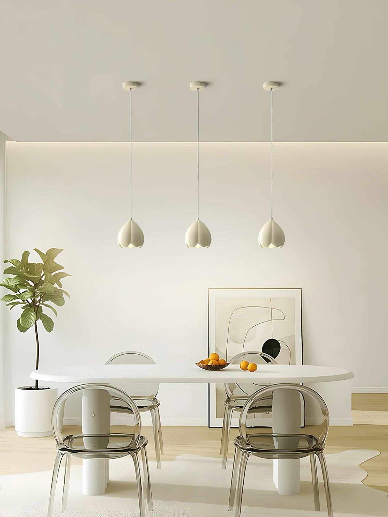 Velara Resin Artistic Pendant Lamp-Neutral Decor