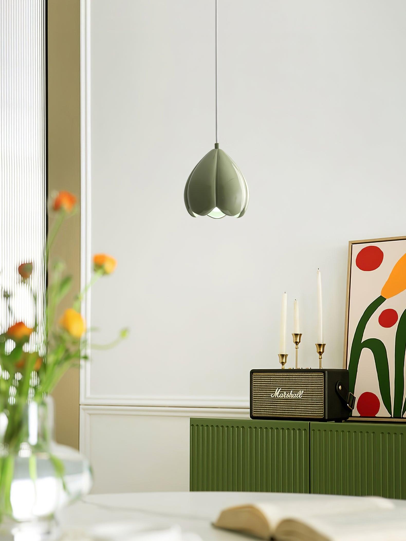 Velara Resin Artistic Pendant Lamp-Neutral Decor