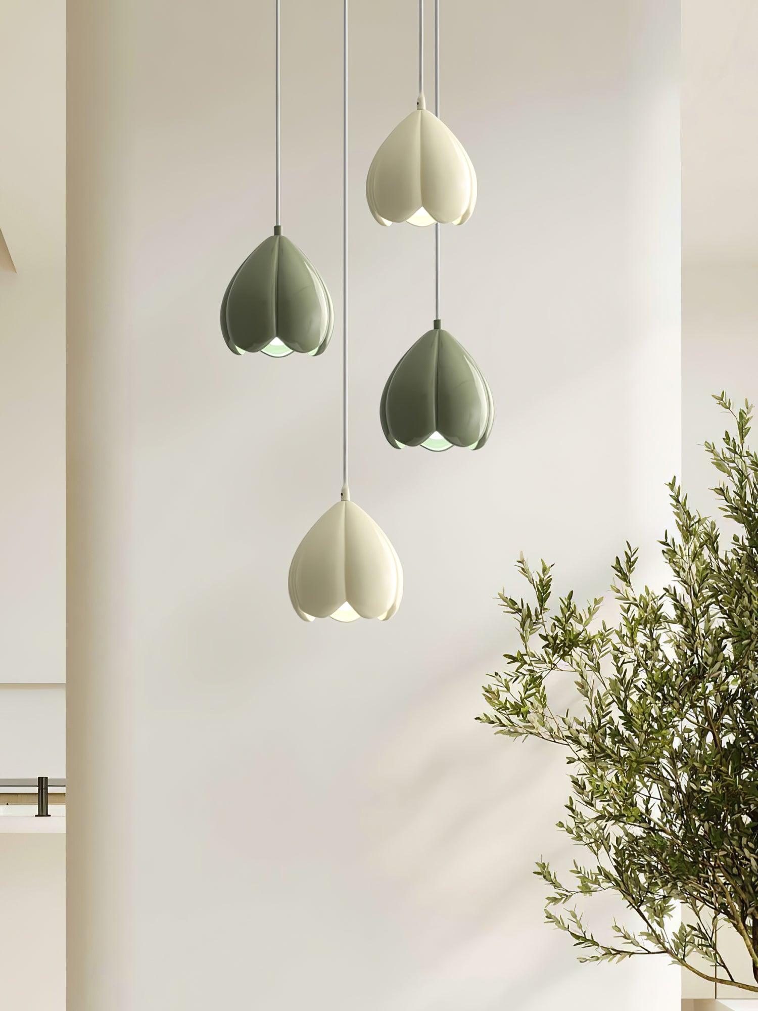 Velara Resin Artistic Pendant Lamp-Neutral Decor