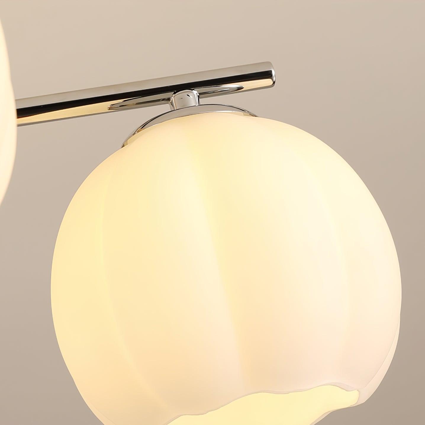 Ezoror Nordic Art Flower Buds Glass Ceiling Lamp-Neutral Decor