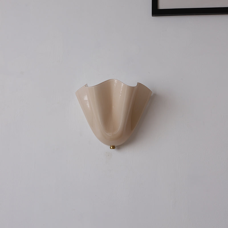 Ulcarisra Glass Wall Lamp-Neutral Decor