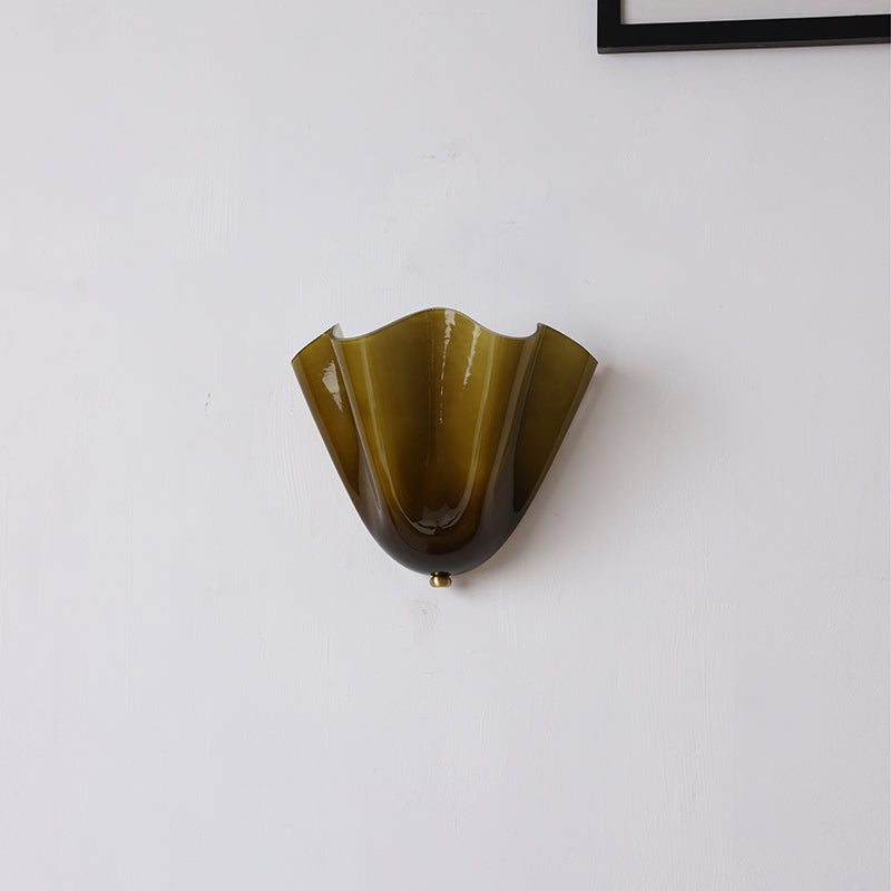 Ulcarisra Glass Wall Lamp-Neutral Decor