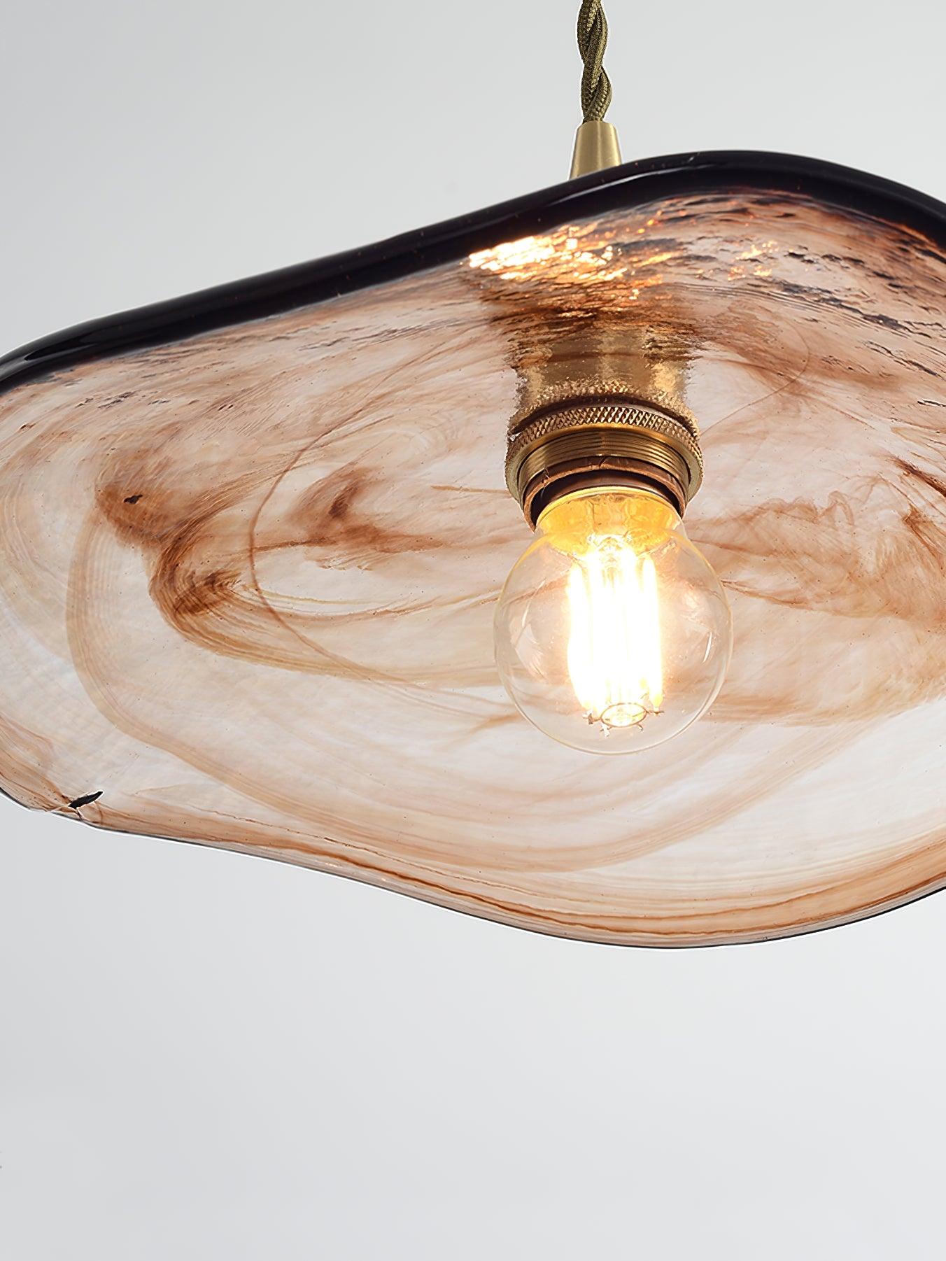 Dirixy Glass Light Luxury Pendant Light-Neutral Decor