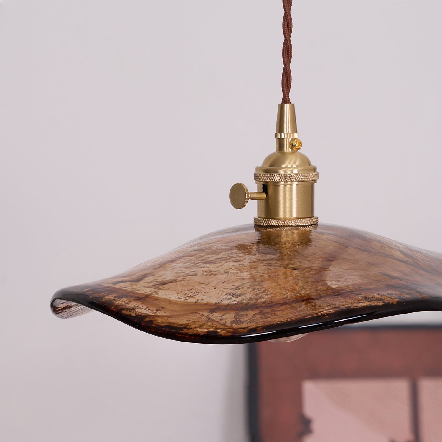 Dirixy Glass Light Luxury Pendant Light-Neutral Decor