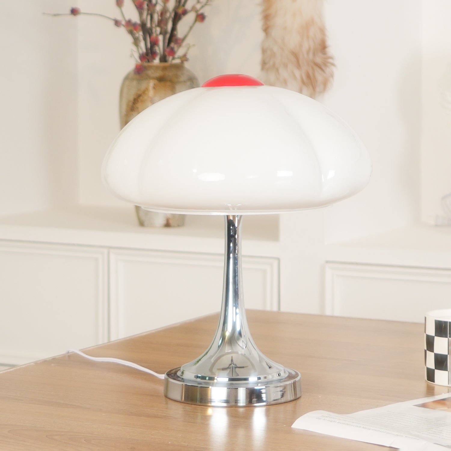 Bin Modern Table Lamp-Neutral Decor