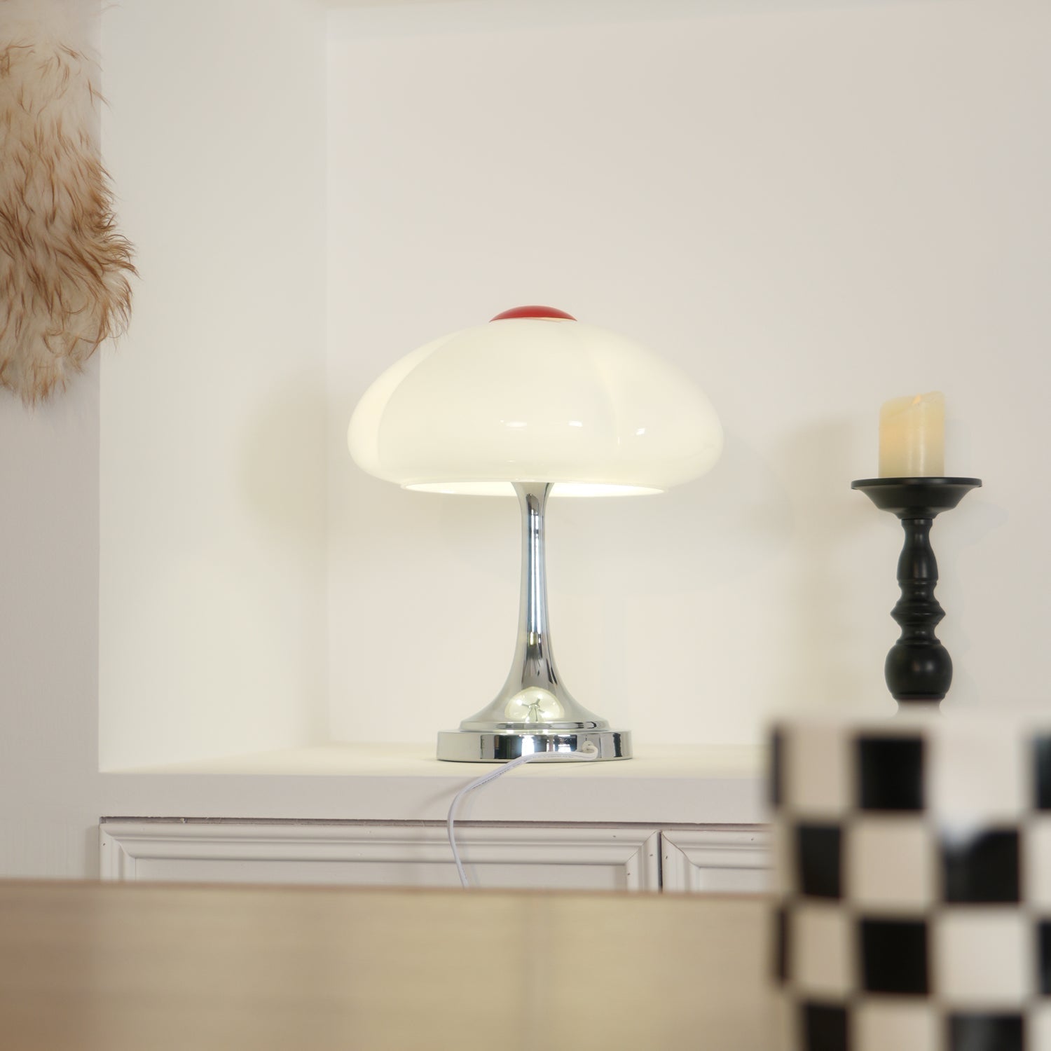 Bin Modern Table Lamp-Neutral Decor