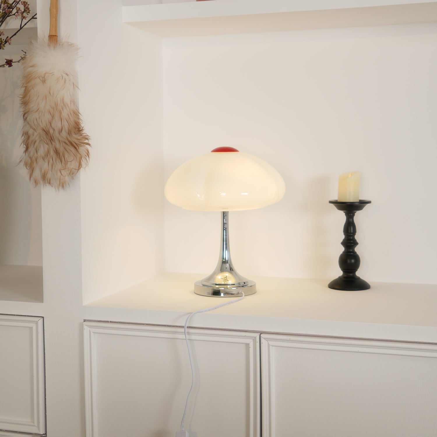 Bin Modern Table Lamp-Neutral Decor