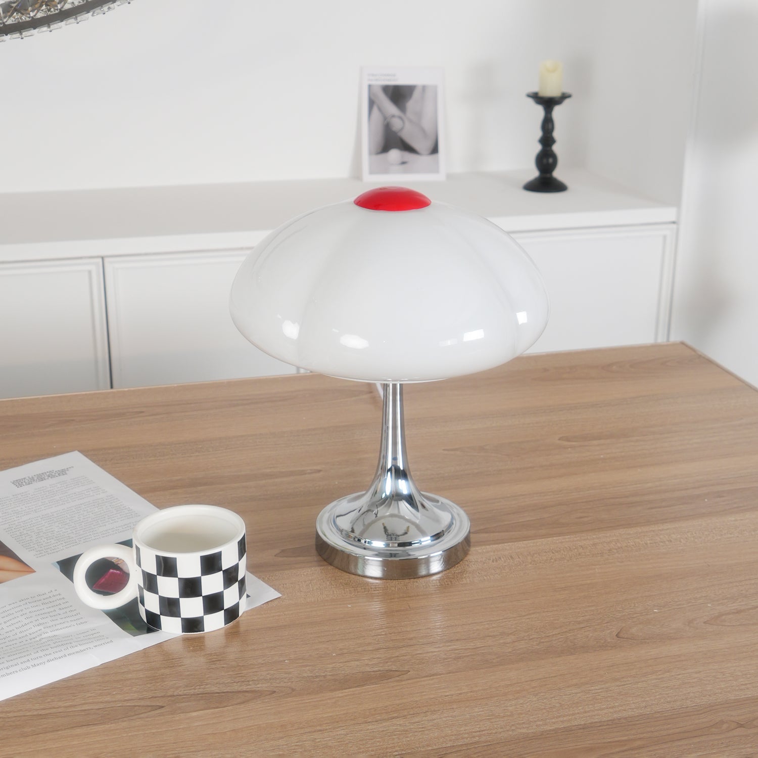 Bin Modern Table Lamp-Neutral Decor