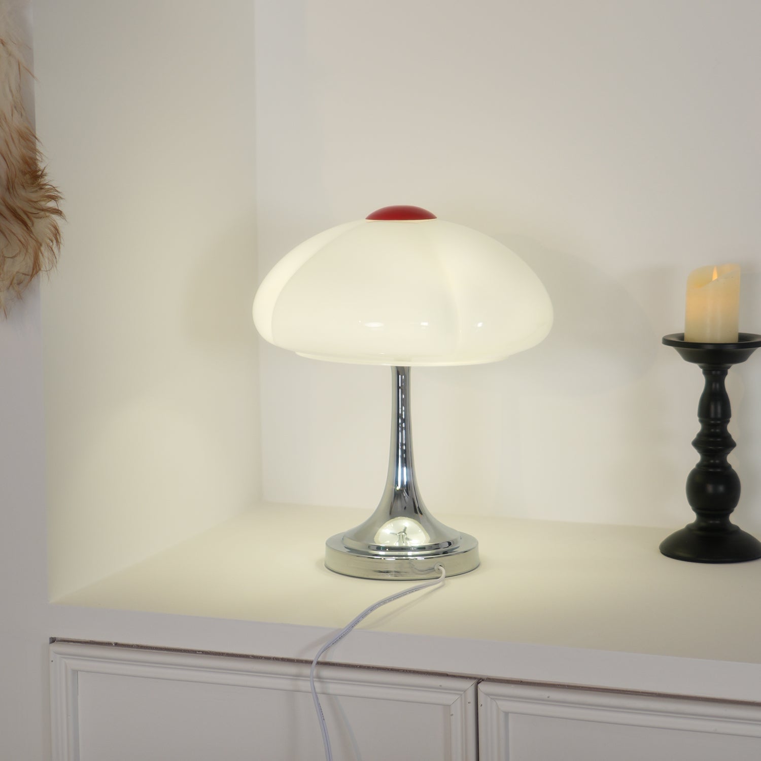 Bin Modern Table Lamp-Neutral Decor