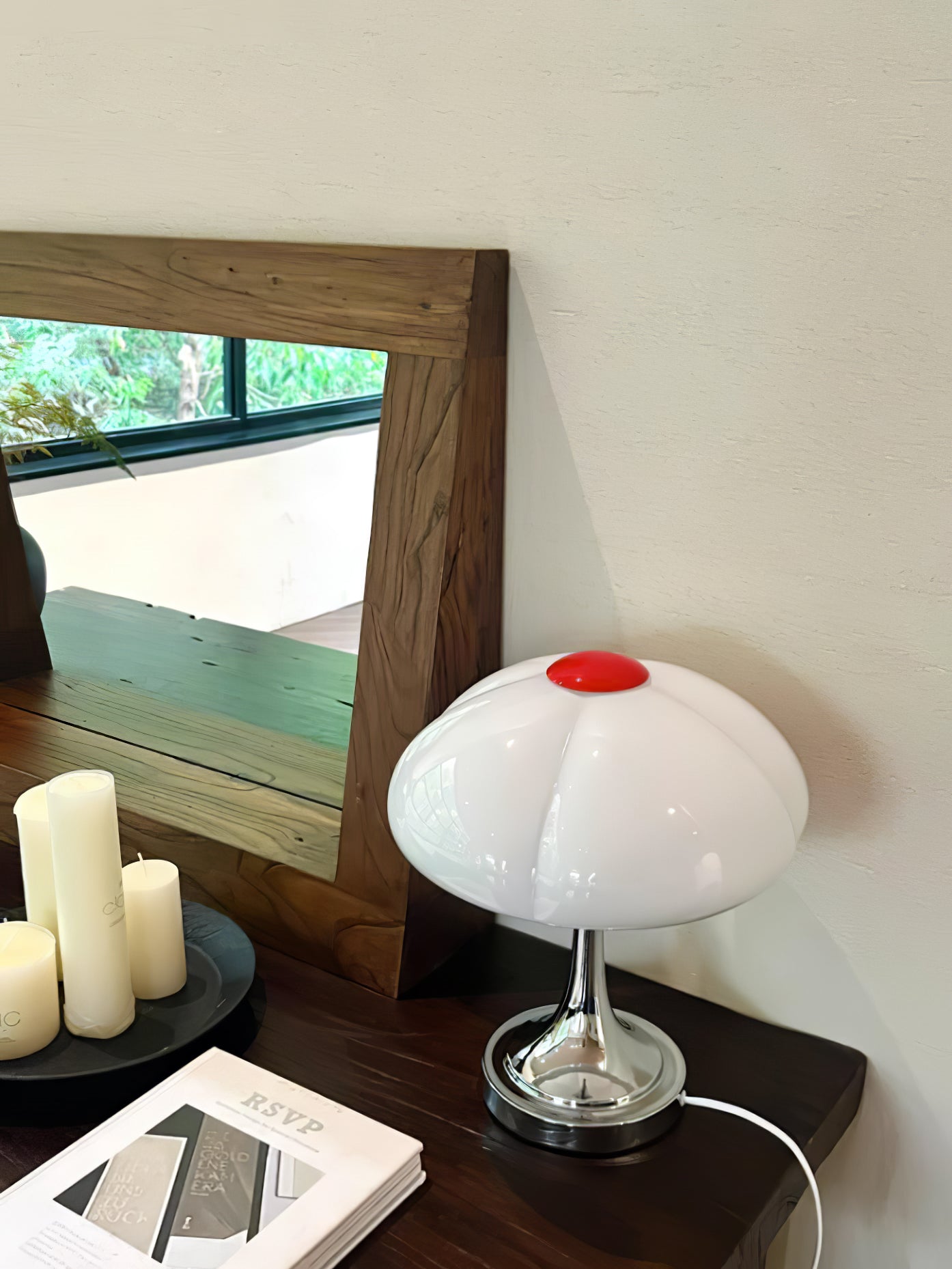 Bin Modern Table Lamp-Neutral Decor