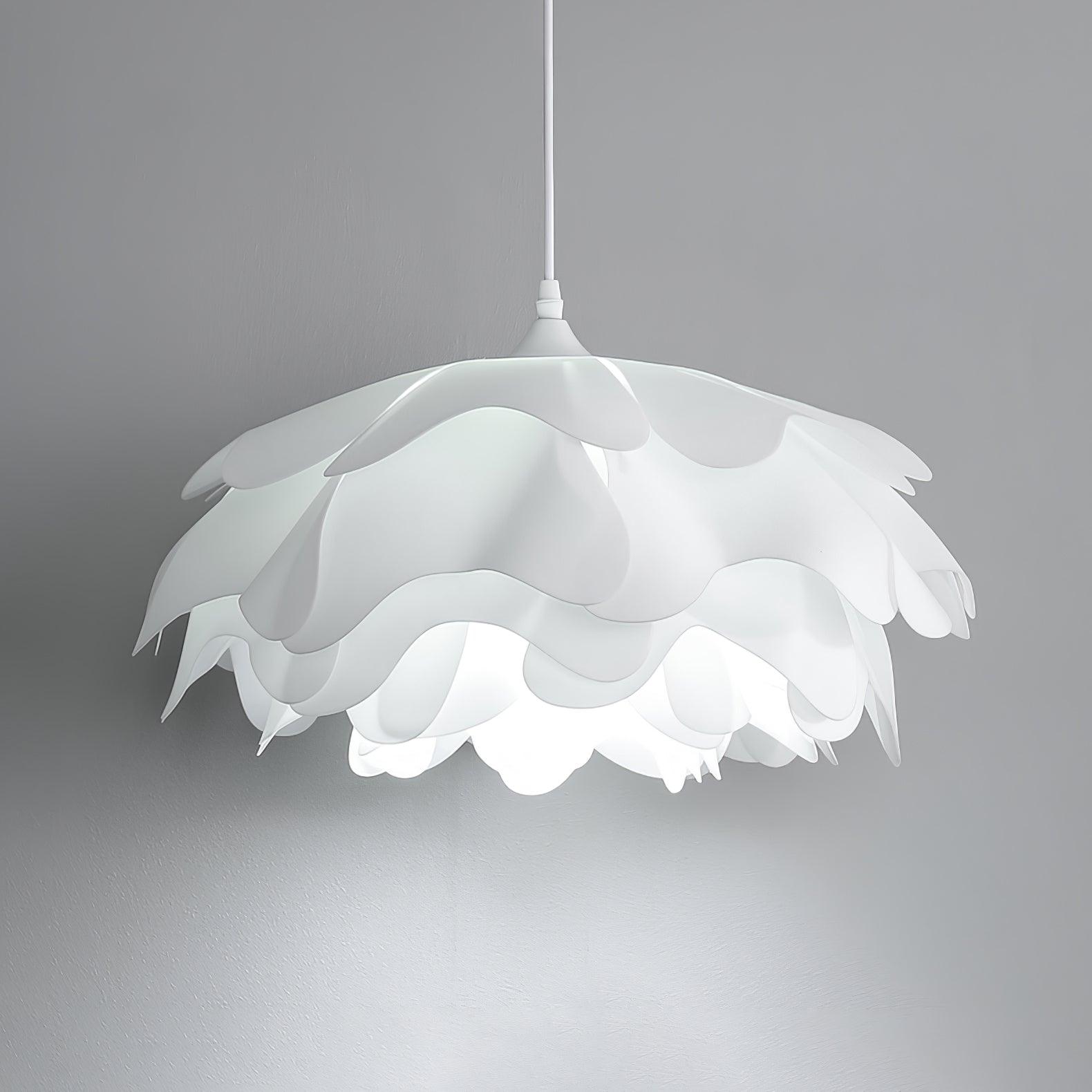 Niv Floral Pendant Lamp-Neutral Decor