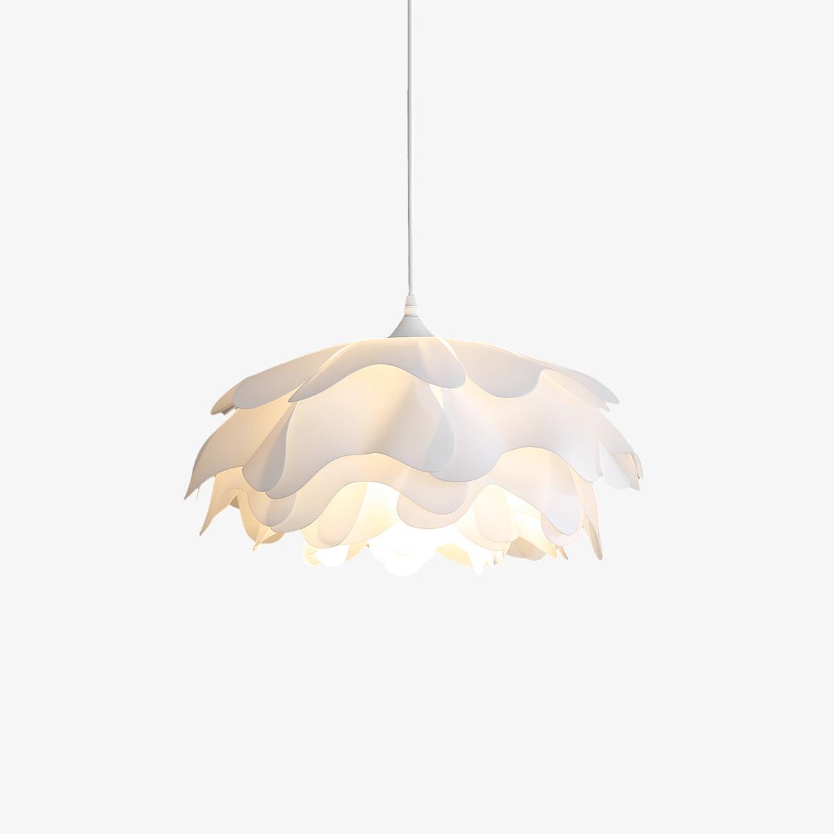 Niv Floral Pendant Lamp-Neutral Decor