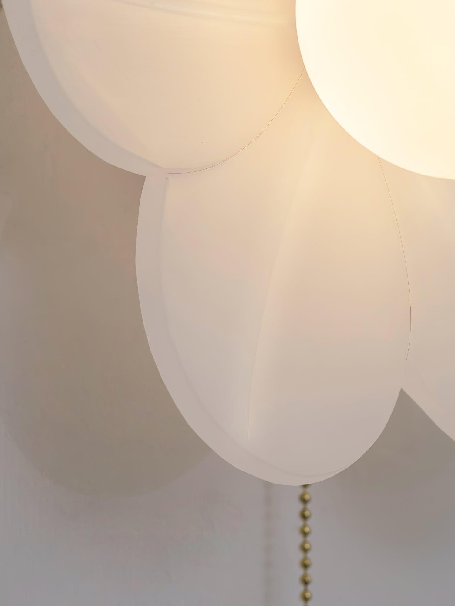 Bov Nordic Art Flowers Resin Wall Lamp-Neutral Decor