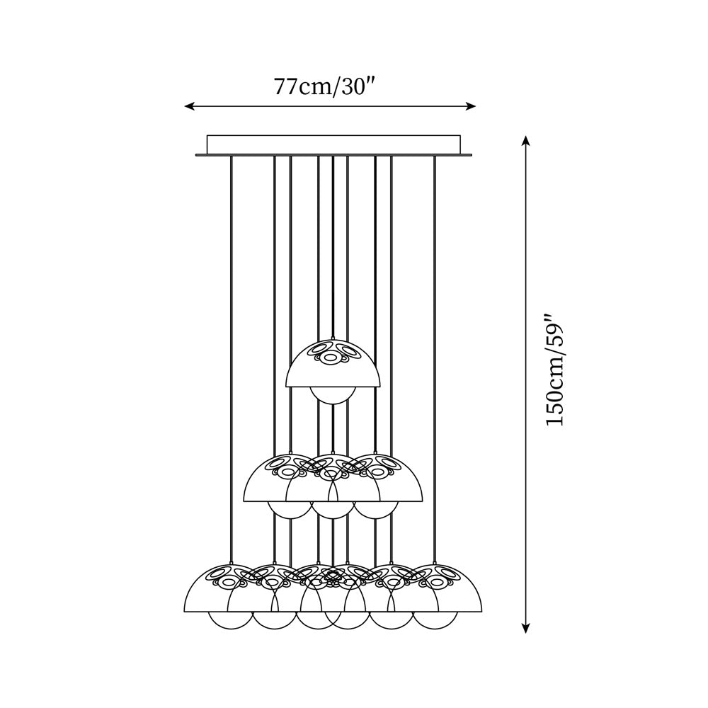 Indigle Chandelier