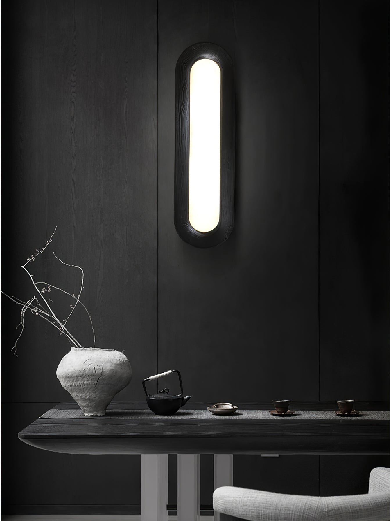 Zatalel Modern Minimalist Flowing Cloud Wood Ceiling Lamp-Neutral Decor