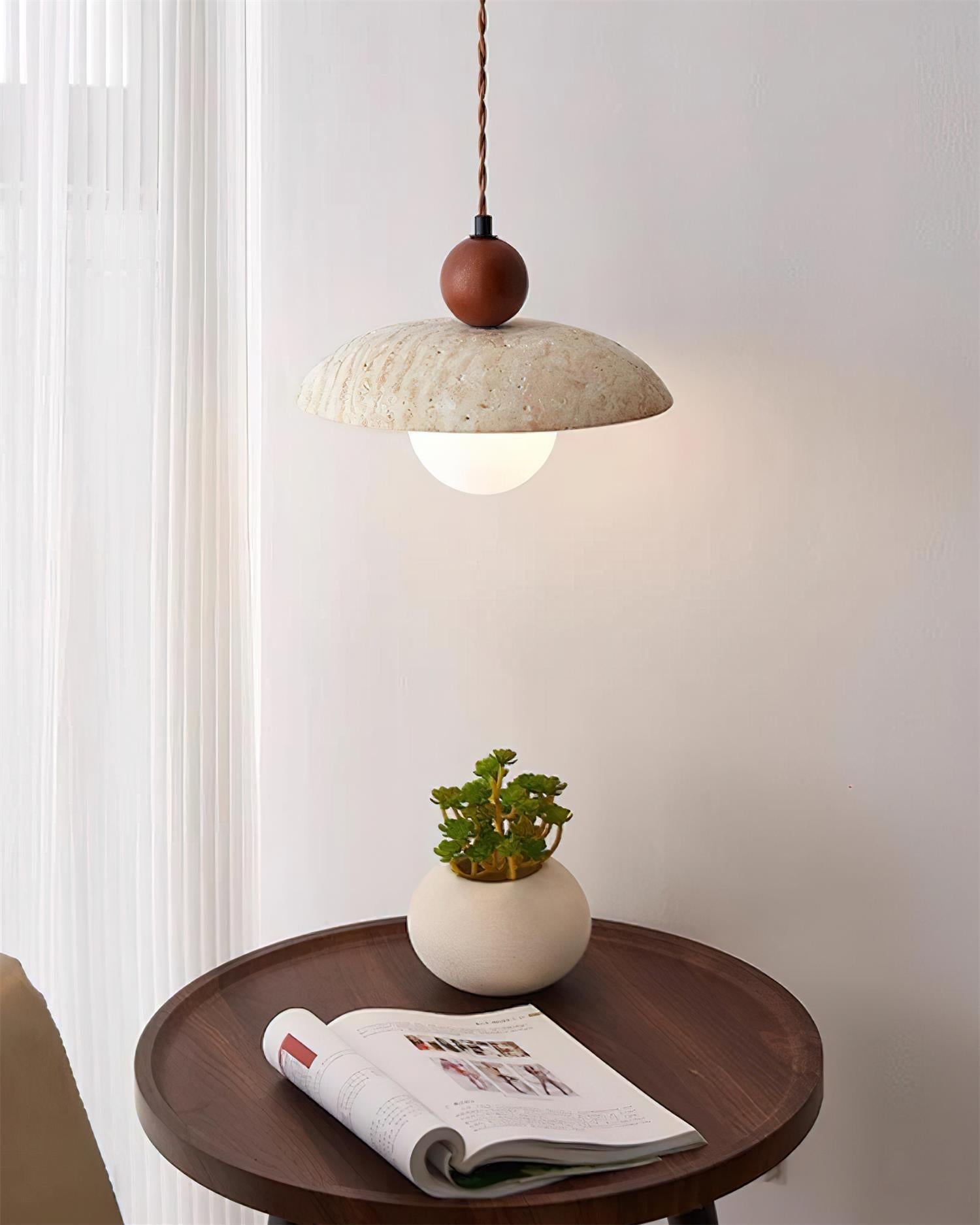 Jojo Pendant Light Travertine