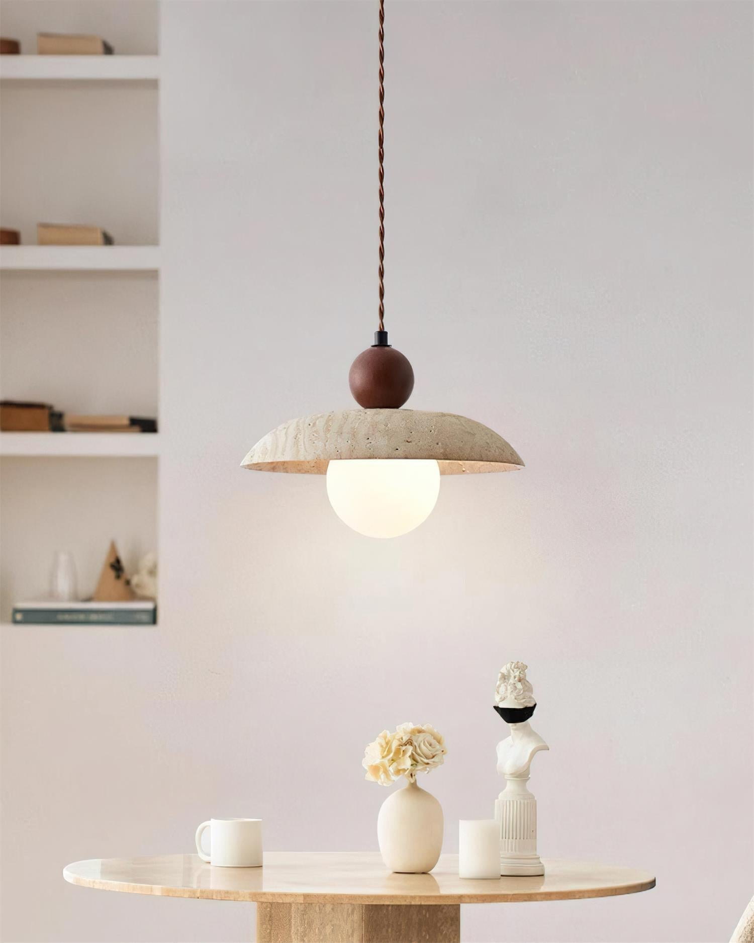 Jojo Pendant Light Travertine