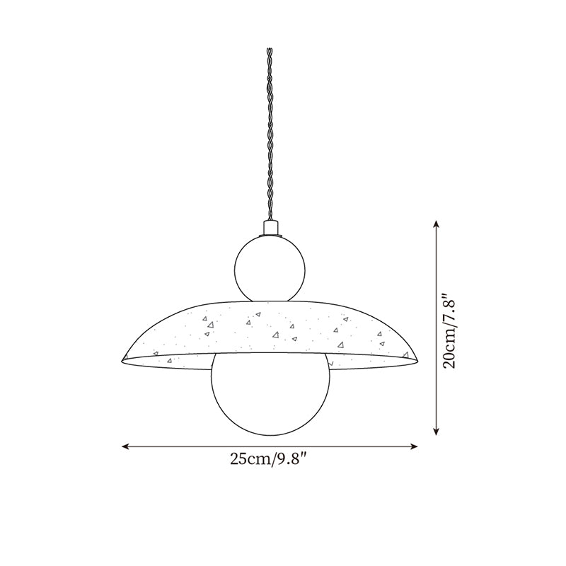 Jojo Pendant Light Travertine
