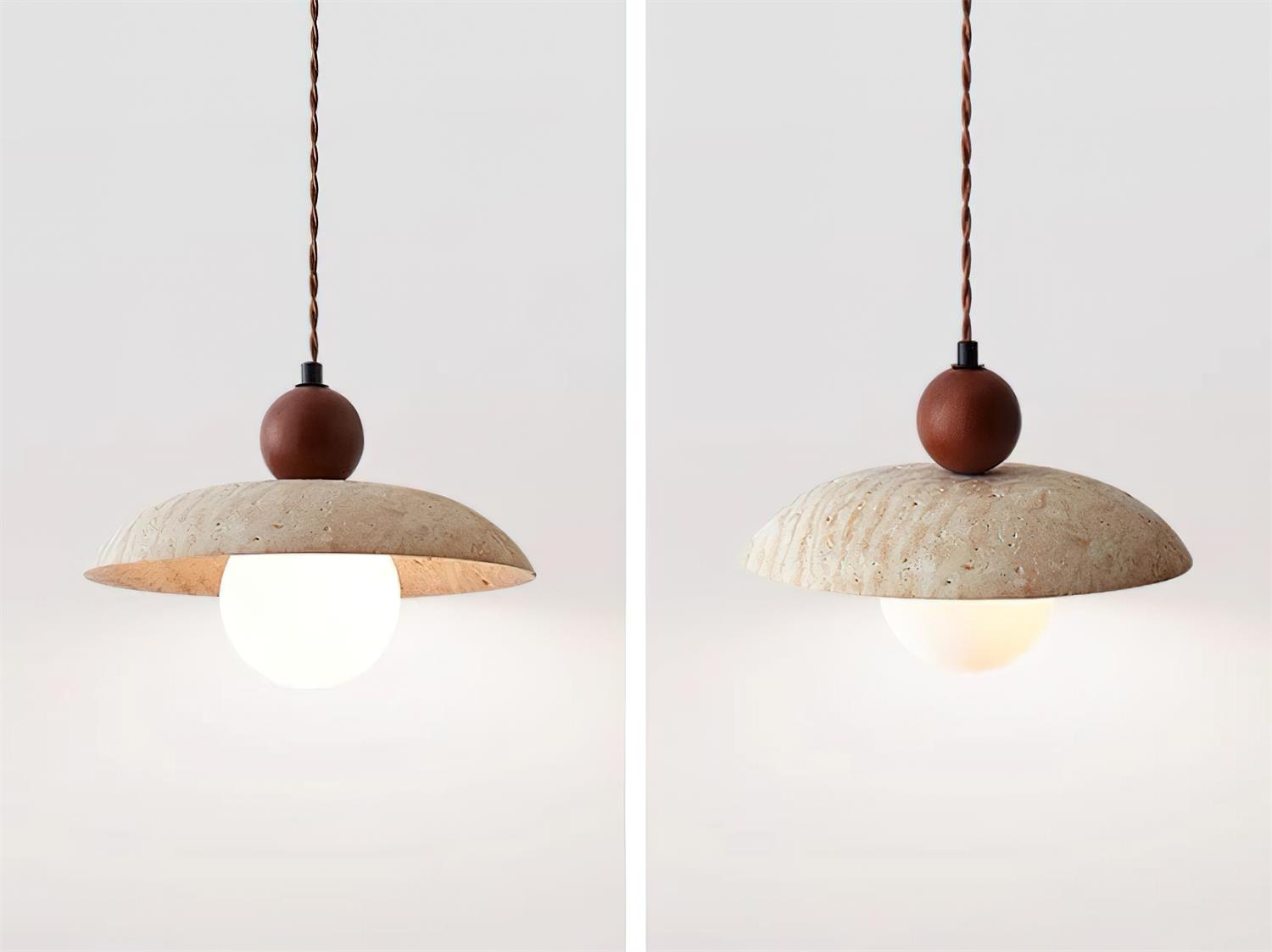 Jojo Pendant Light Travertine