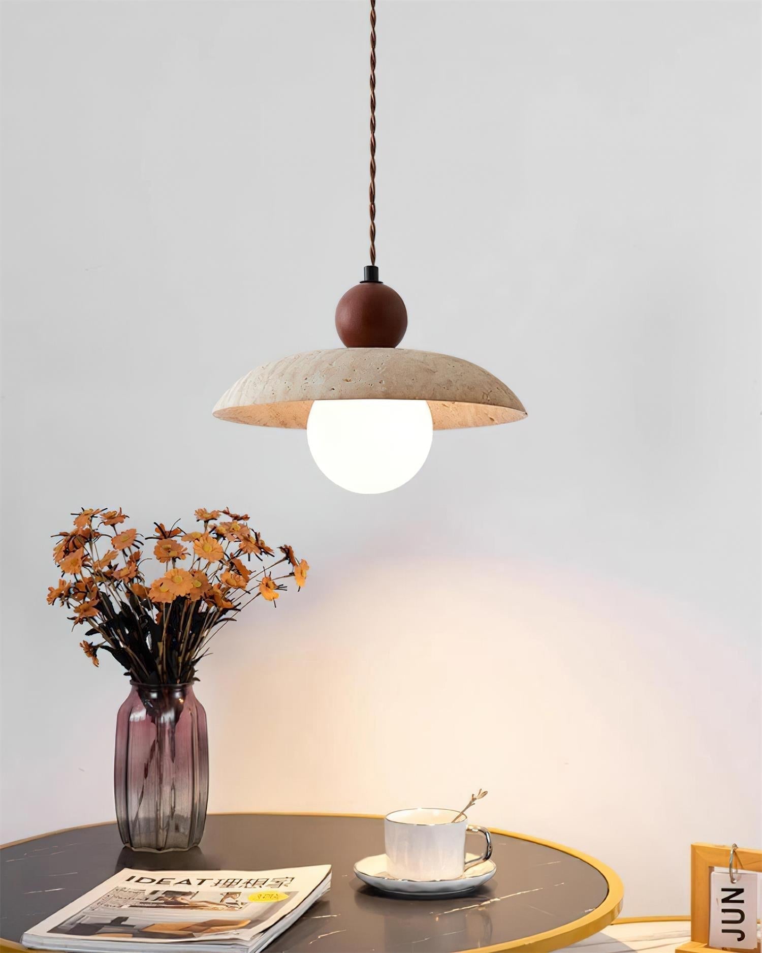 Jojo Pendant Light Travertine