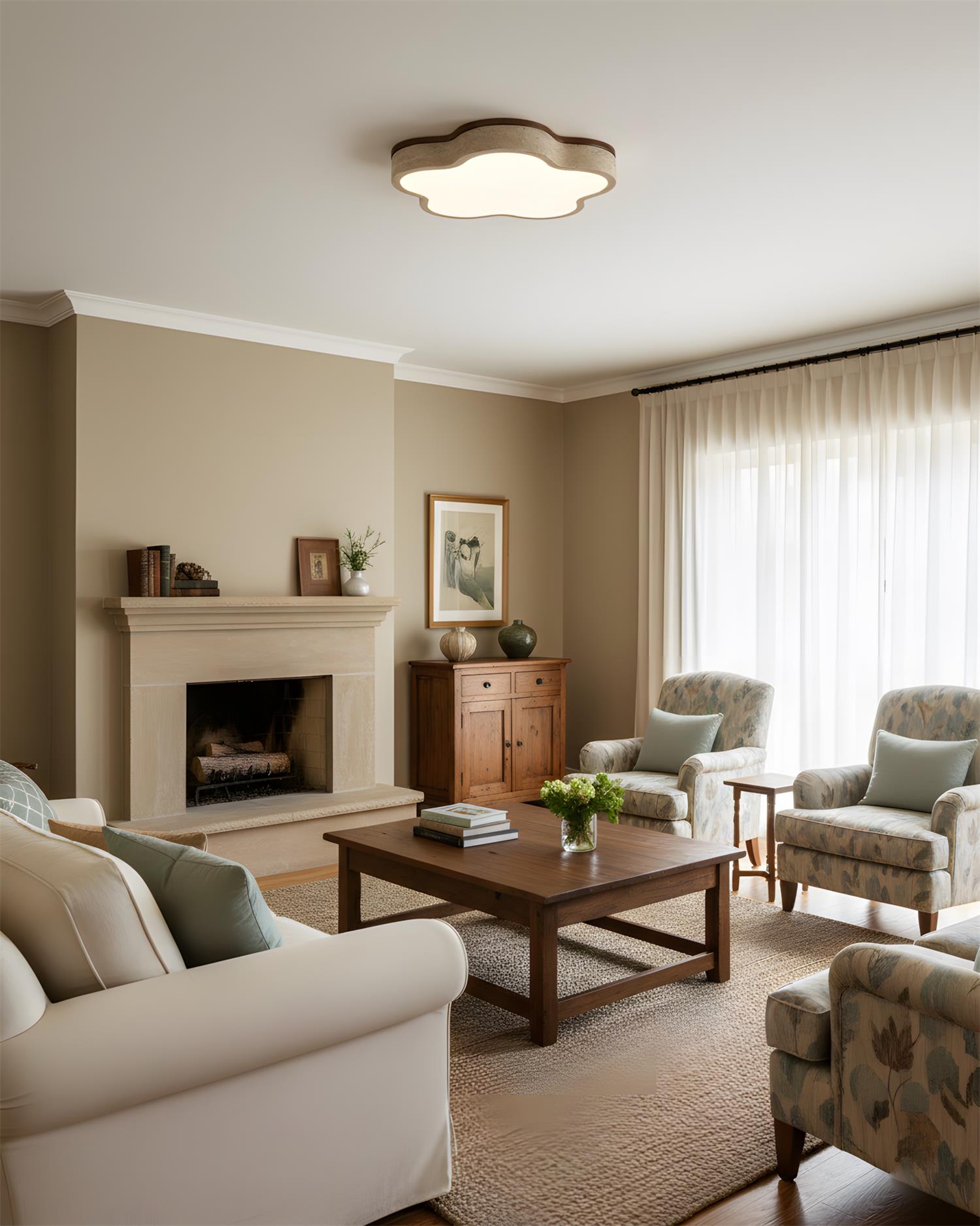 Elowen Flush Mount Ceiling Lamp