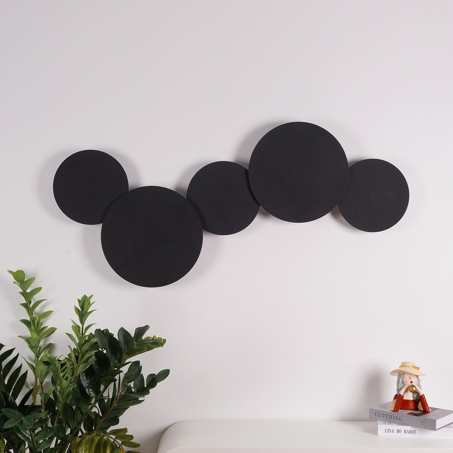 Arelis Geometric Disc Wall Lamp-Neutral Decor