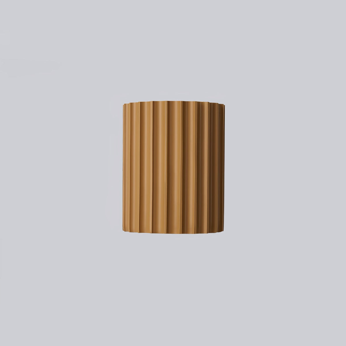 Fluted Resin Wall Lamp