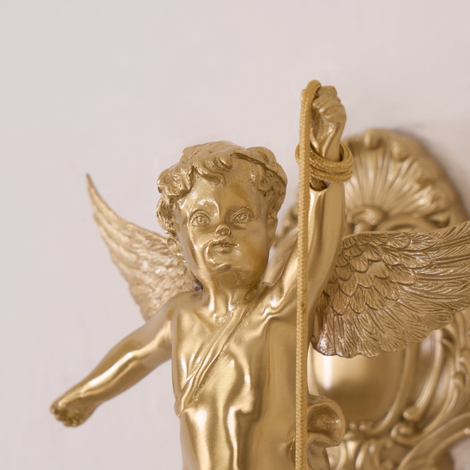 Bex Flying Angel Glass Wall Light-Neutral Decor