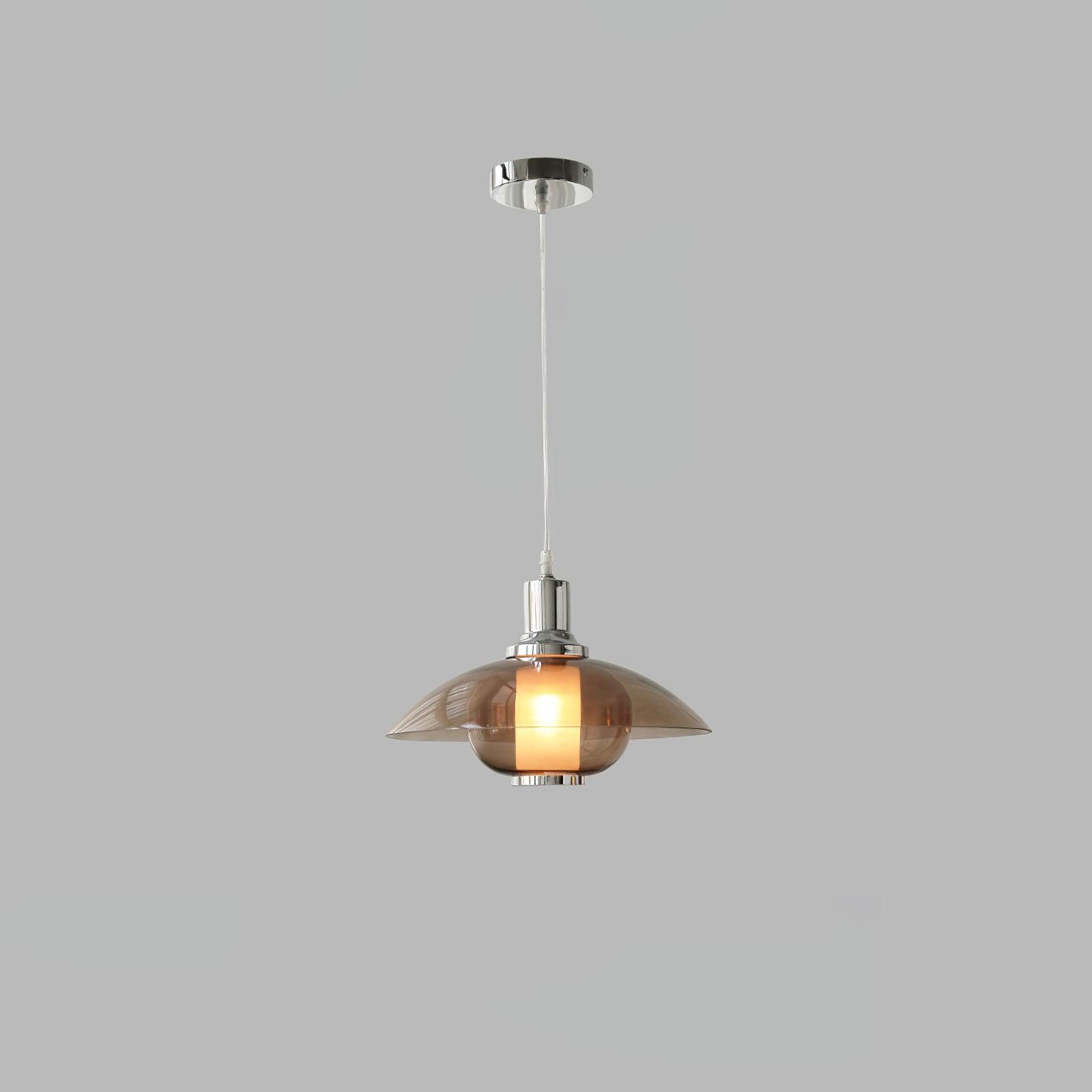 Aurelia Flying Saucer Pendant Light-Neutral Decor