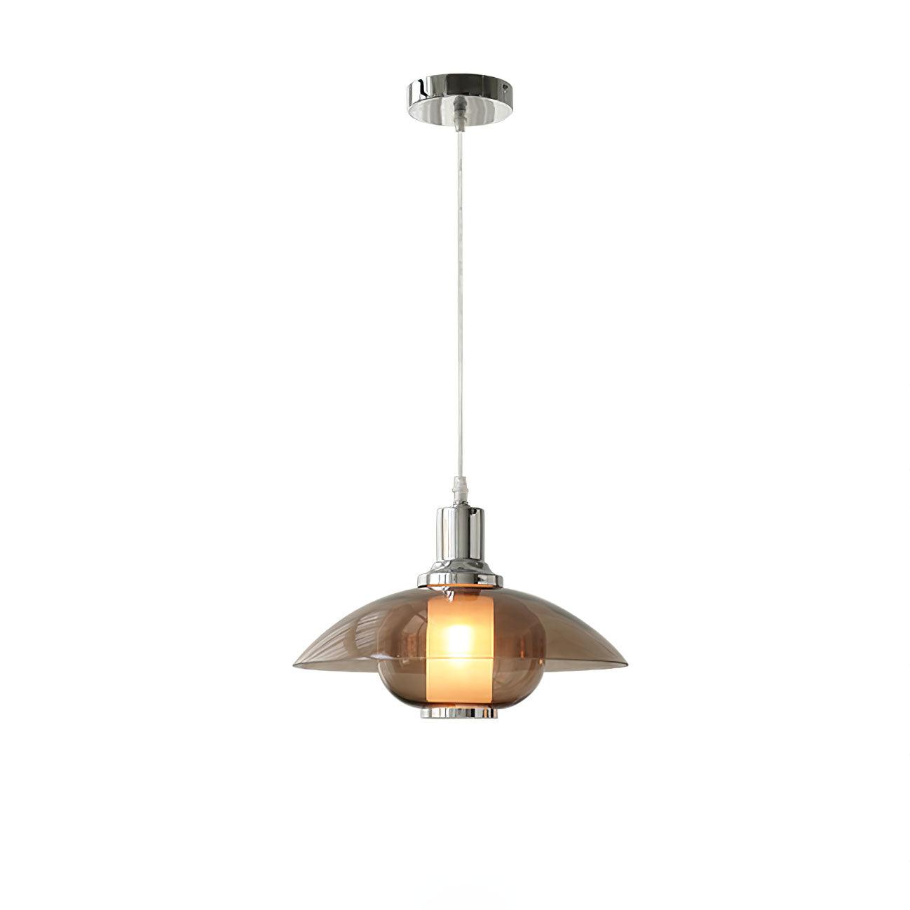 Aurelia Flying Saucer Pendant Light-Neutral Decor